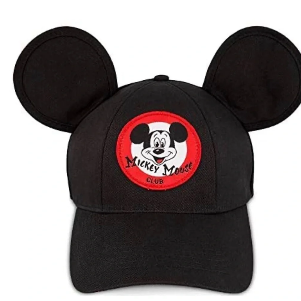 Disney Mickey mouse baseball cap with ears, official Mouseketeer cap